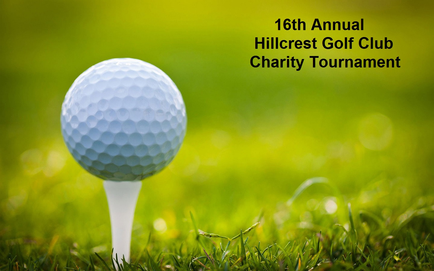 Hillcrest Golf Tournament Moose Jaw Health Foundation